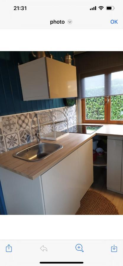Gite Chalet Bleu Soleil Saint-Benoit-d'Hebertot 外观 照片